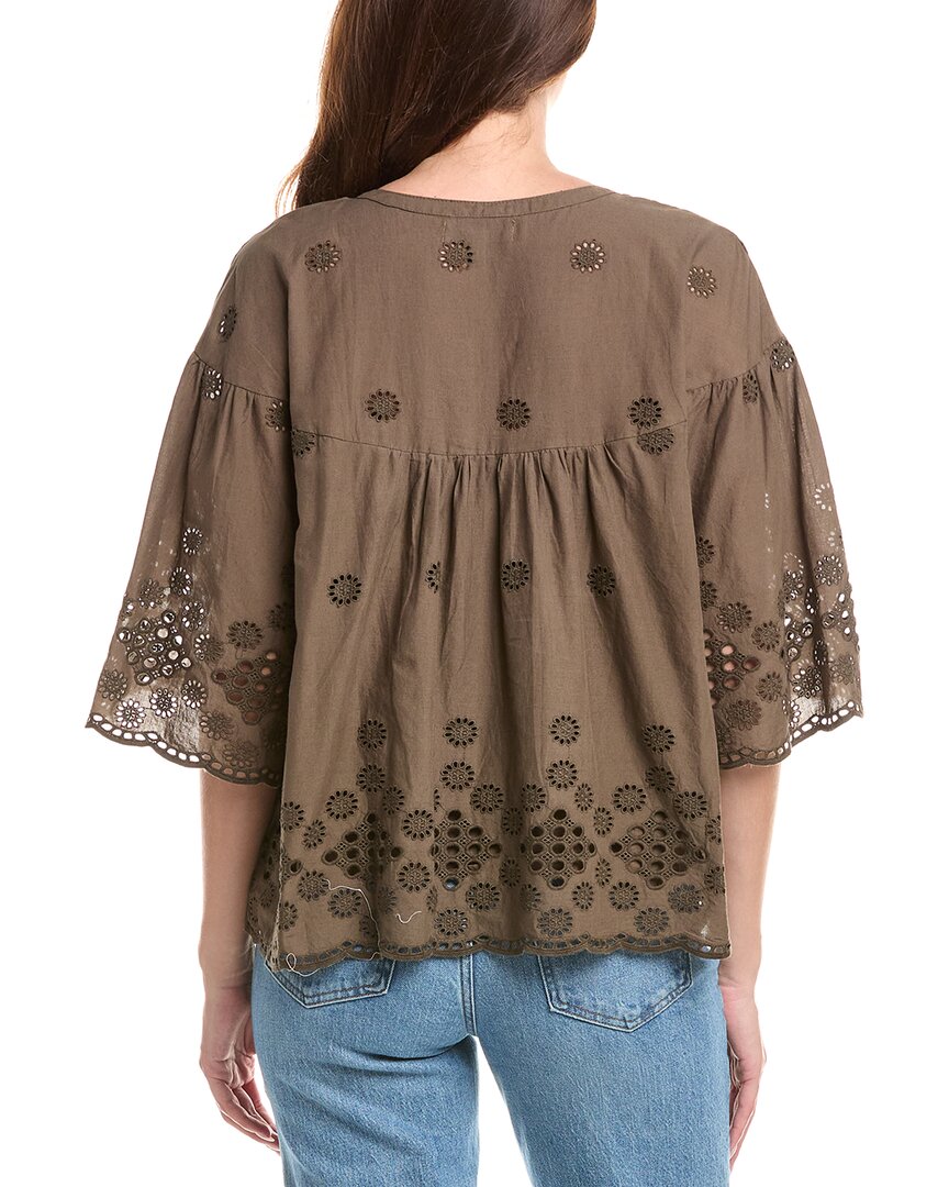 Michael Stars Gloria Flutter Top
