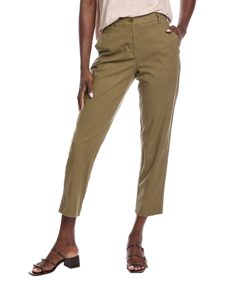 Eileen Fisher Ankle Pant Green