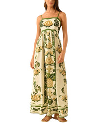 Camila Blanco Maxi Dress