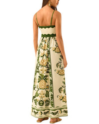 Camila Blanco Maxi Dress