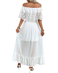 Camila Blanco Maxi Dress