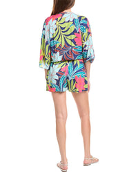 Vince Camuto Plunge Neck Romper