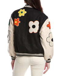 Blank Nyc Home Run Bomber Jacket