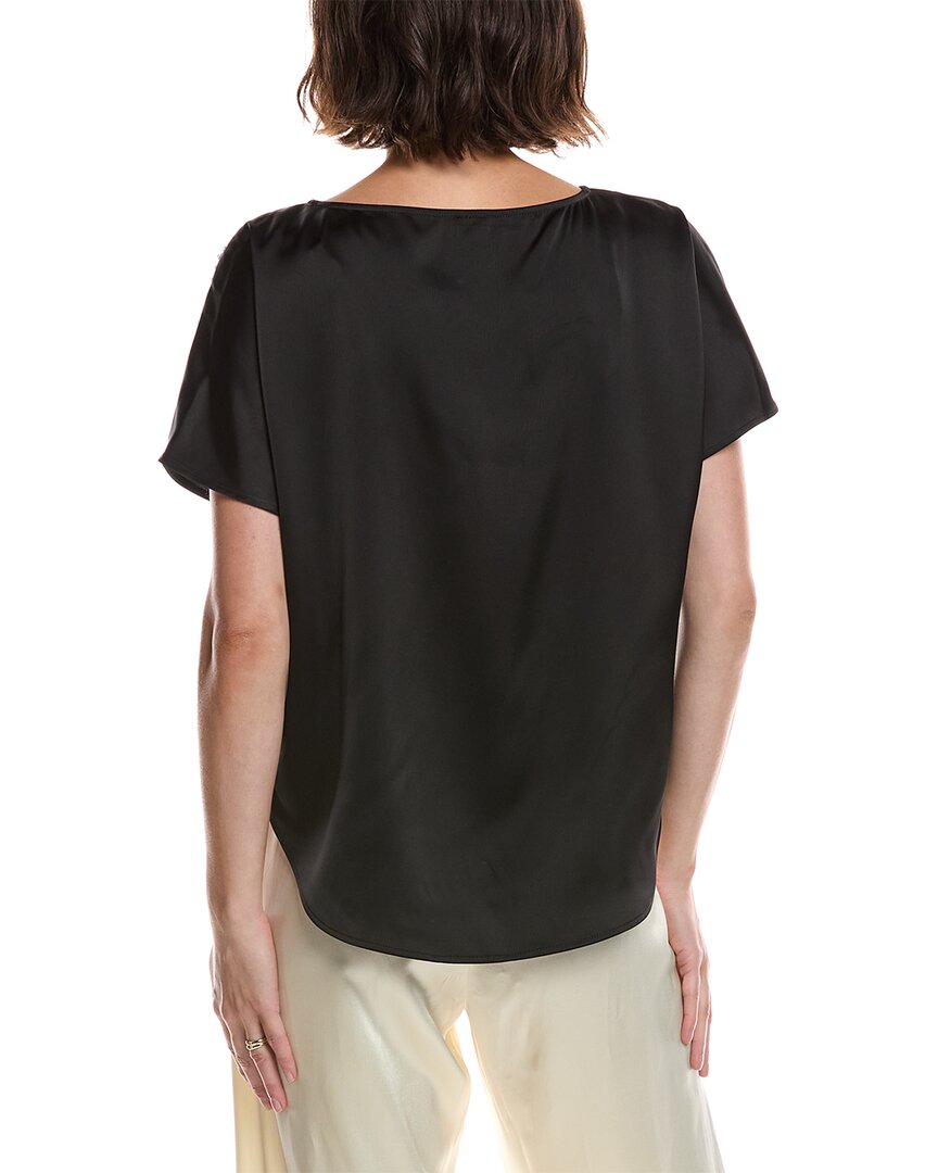 Anne Klein Bateau Neck Blouse