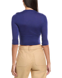 N.PEAL N.Peal Crop Cashmere Sweater