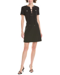 Michael Michael Kors Lace-Up Mini Dress