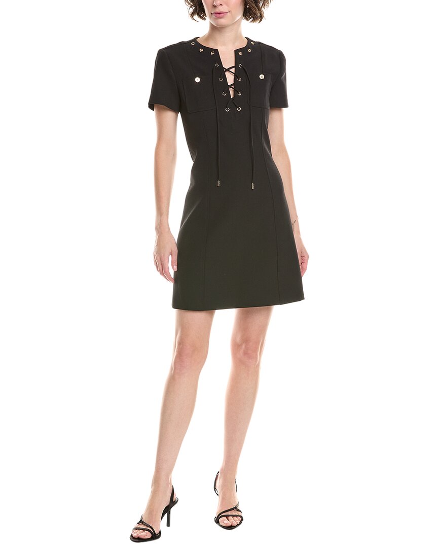 Michael Michael Kors Lace-Up Mini Dress