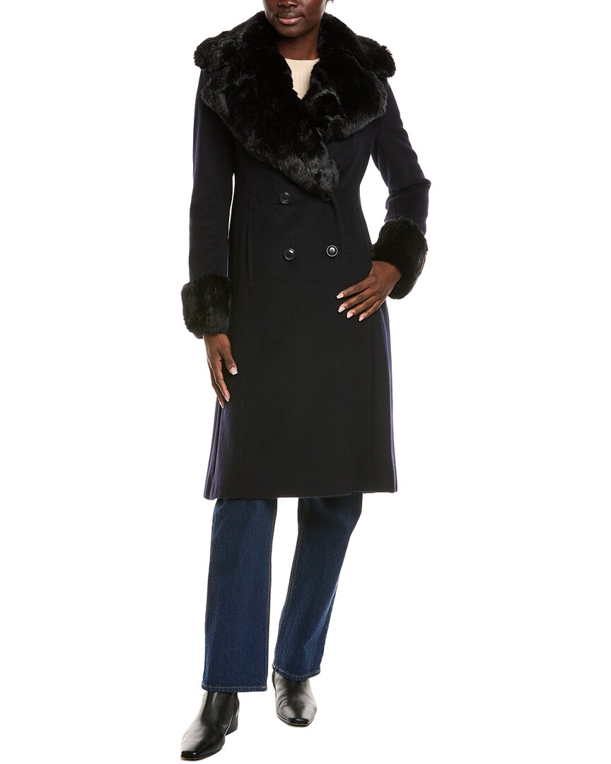 Via Spiga Via Spiga Wool-Blend Coat