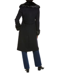 Via Spiga Via Spiga Wool-Blend Coat