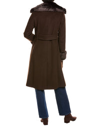 Via Spiga Wool-Blend Coat