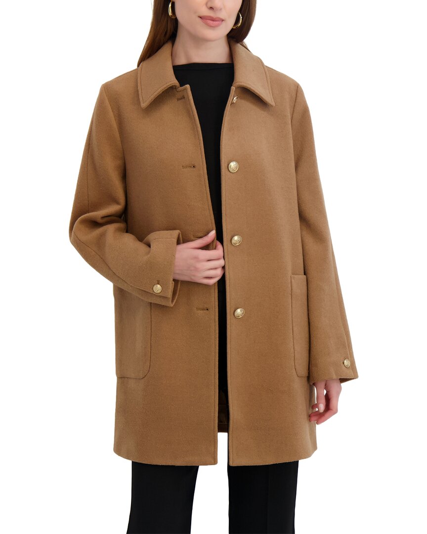 Tahari Paula Wool-Blend Coat