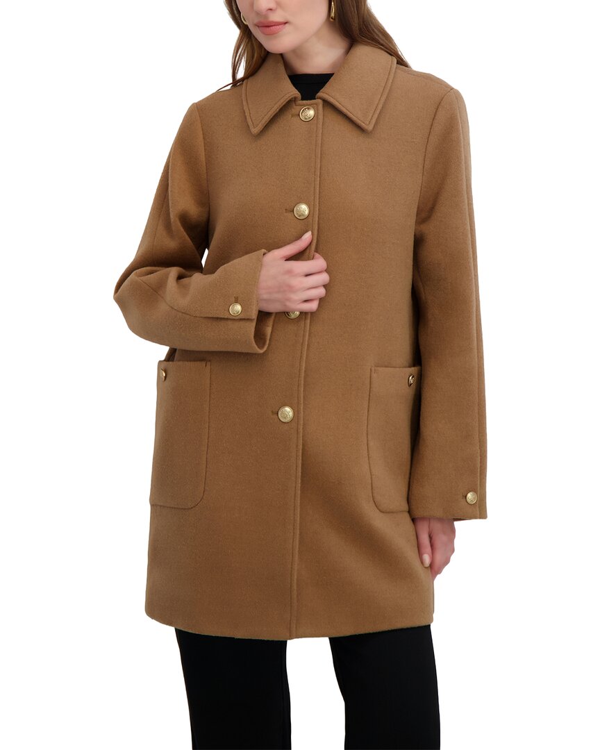 Tahari Paula Wool-Blend Coat