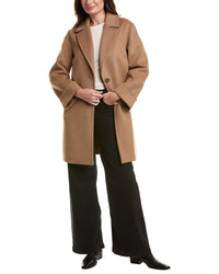 Tahari Tahari Double Face Wool-Blend Coat