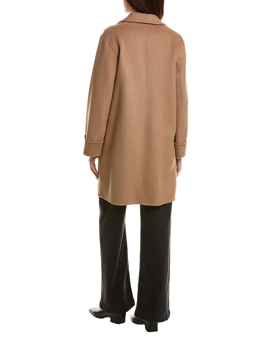Tahari Tahari Double Face Wool-Blend Coat