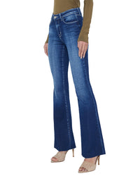 L'agence Sera High-Rise Sneaker Flare Jean