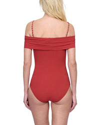 Gottex Off Shoulder One-Piece