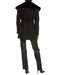 Kenneth Cole Belted Jacket