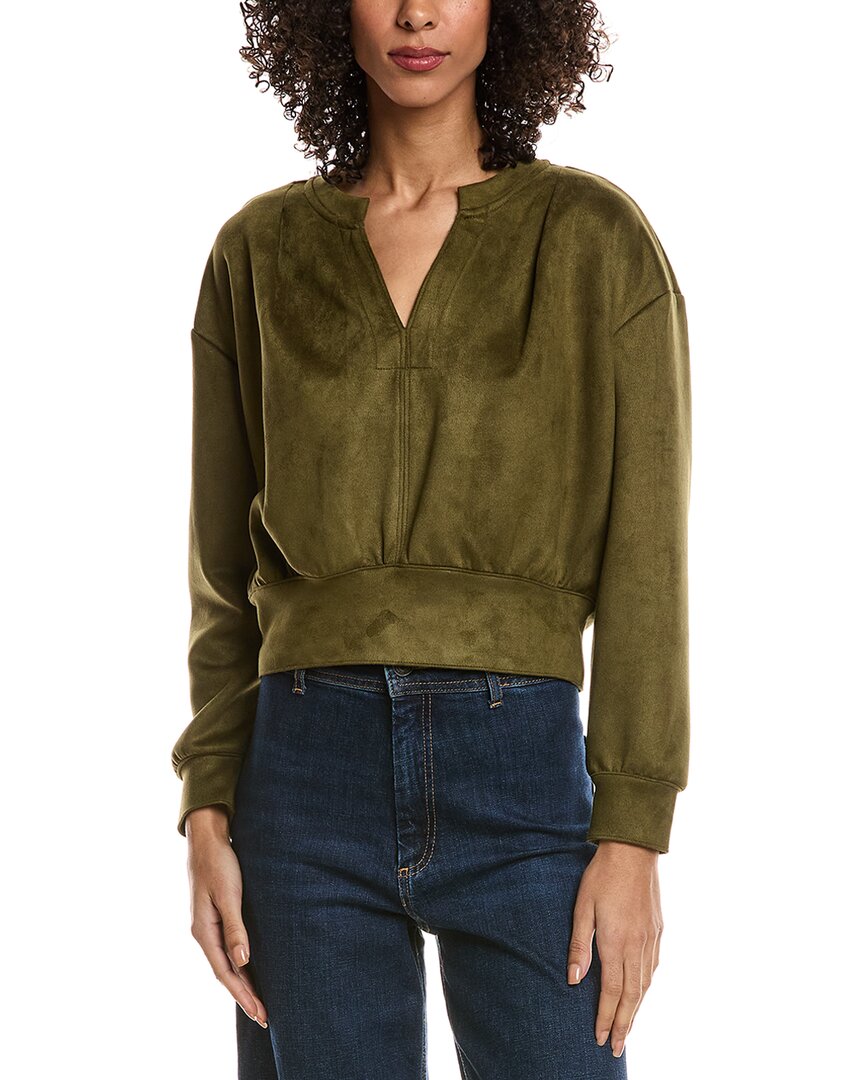 Kenneth Cole Sueded Scuba Top