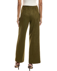Kenneth Cole Sueded Scuba High-Rise Wide Leg Pant