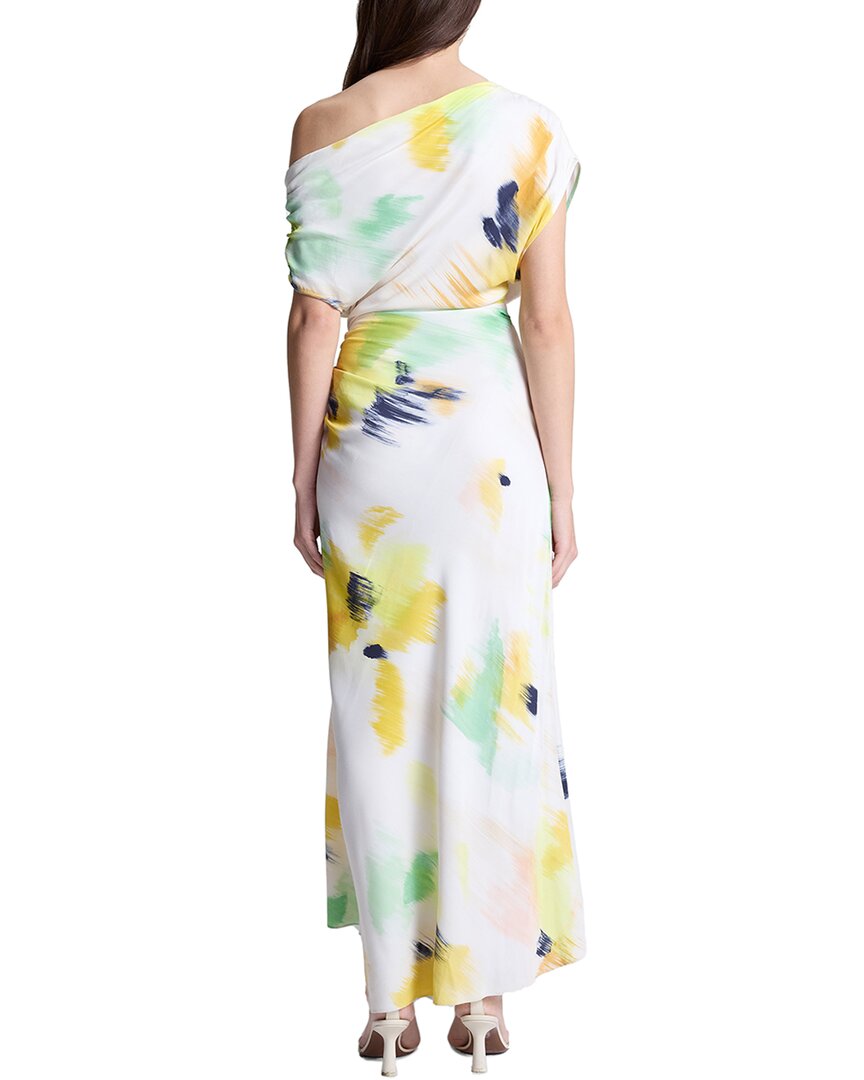 alc penny satin midi dress A.L.C. Penny Dress, 0 / Multi
