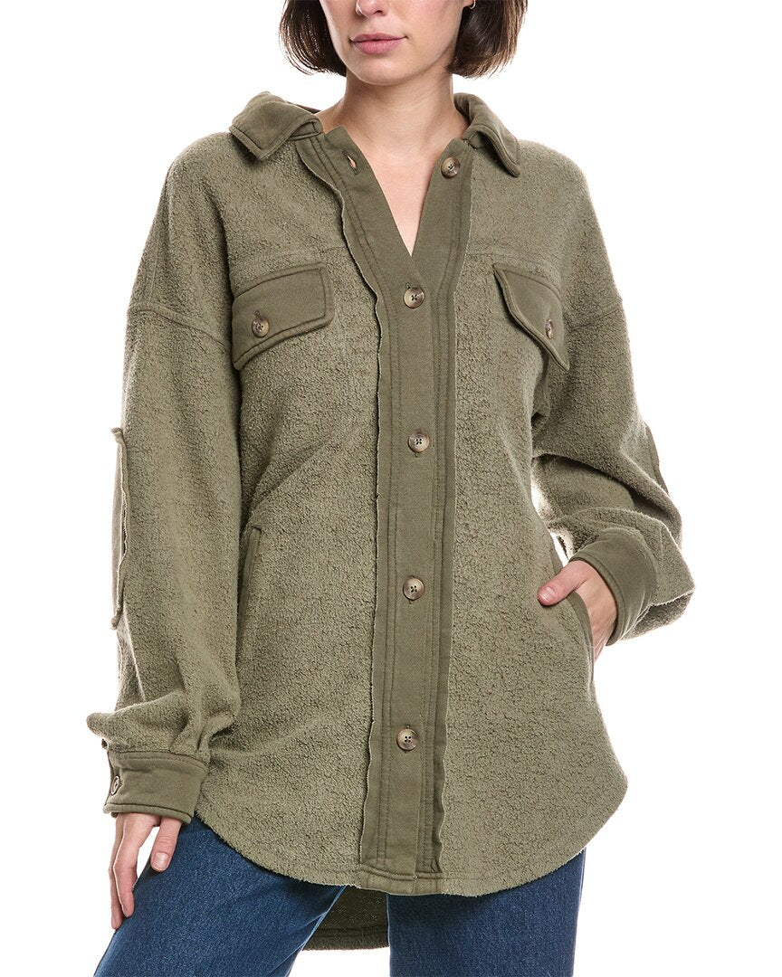 Rd Style Lexie Fleece Oversized Shacket