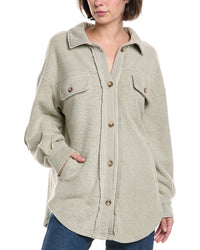 Rd Style Lexie Fleece Oversized Shacket