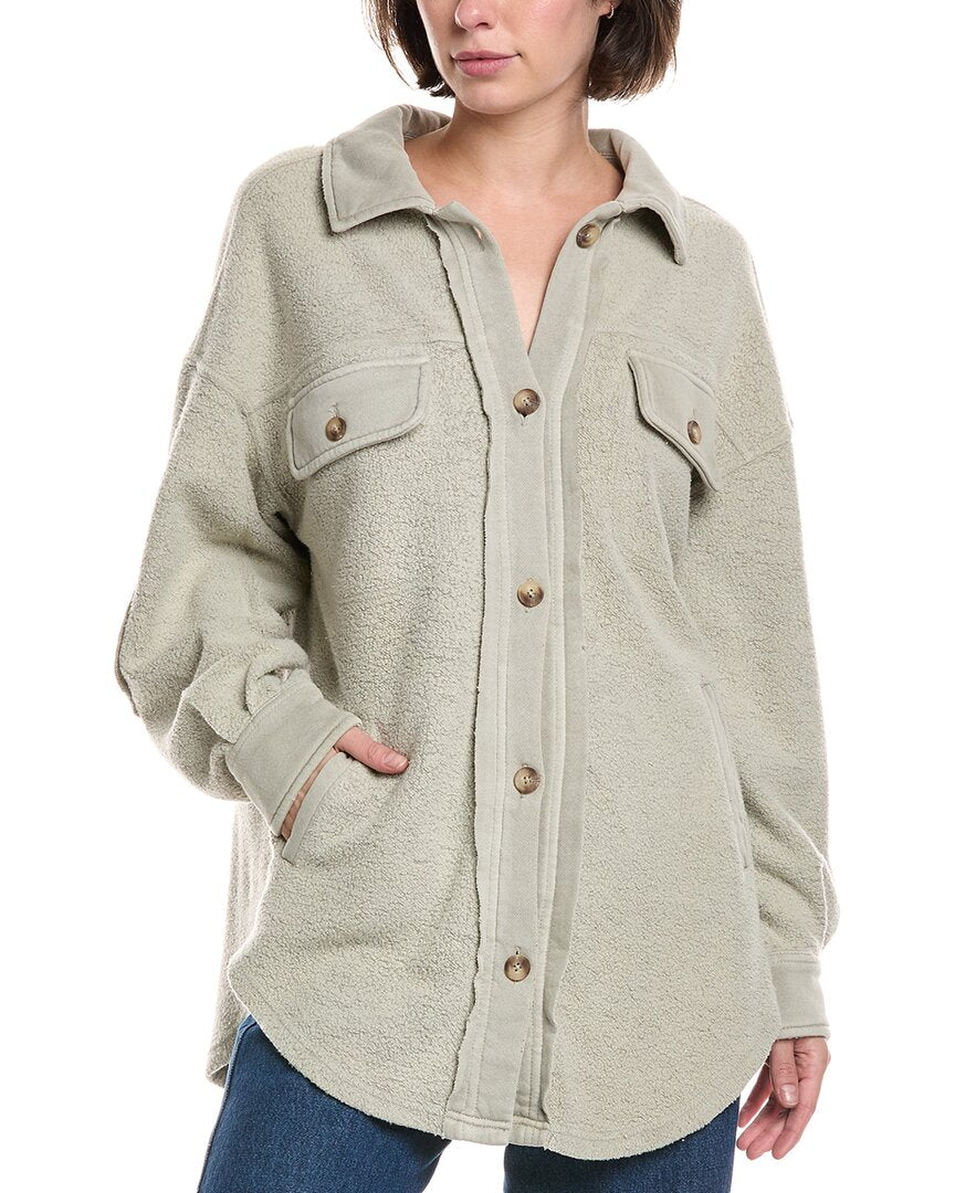 Rd Style Lexie Fleece Oversized Shacket