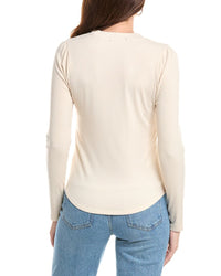 Robertson + Rodeo Robertson + Rodeo Heart Button Henley Top