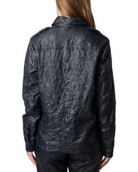 Zadig & Voltaire Taska Leather Shirt