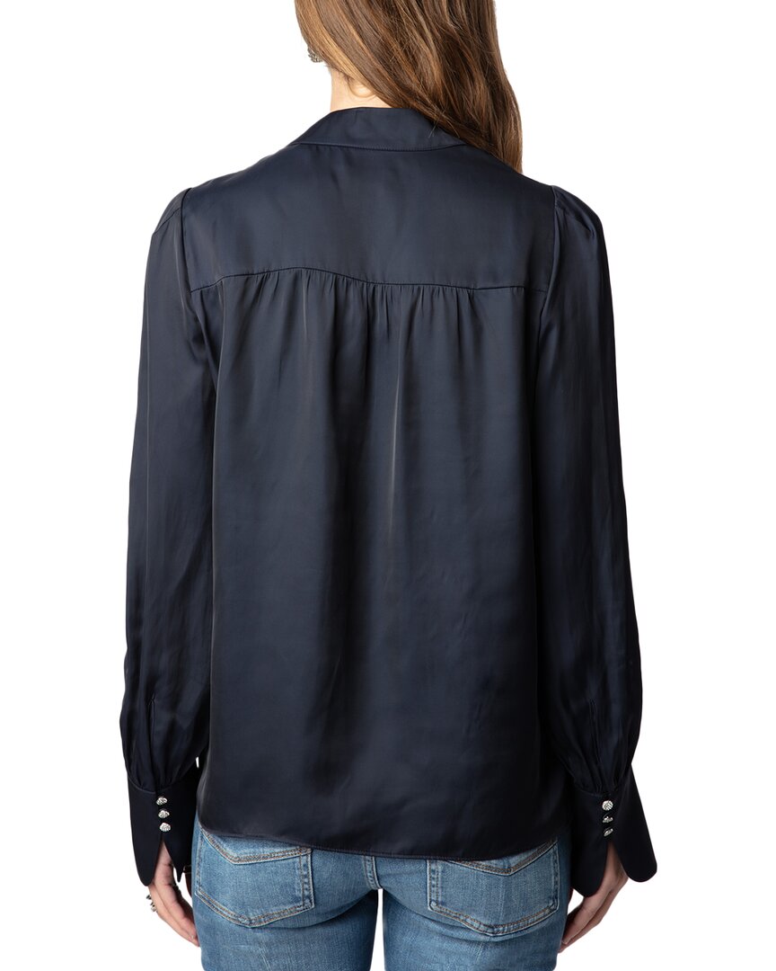 Zadig & Voltaire Tinous Satin Shirt