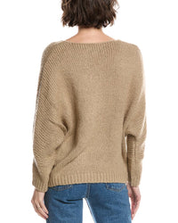 M Magaschoni Dolman Chunky Wool-Blend Pullover