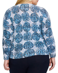 Nic+Zoe Plus Sand Dollar Supersoft Sweater