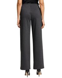 Nic+Zoe Drapey Ponte Wide Leg Ankle Pant