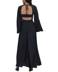 Reiss Reiss Andra Fluted Sleeve Midi Dress