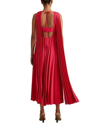 Reiss Loreli Pleated Occasion Gown