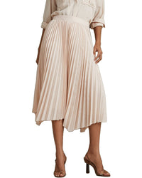 Reiss Azalea Asymmetric Pleat Midi Dress