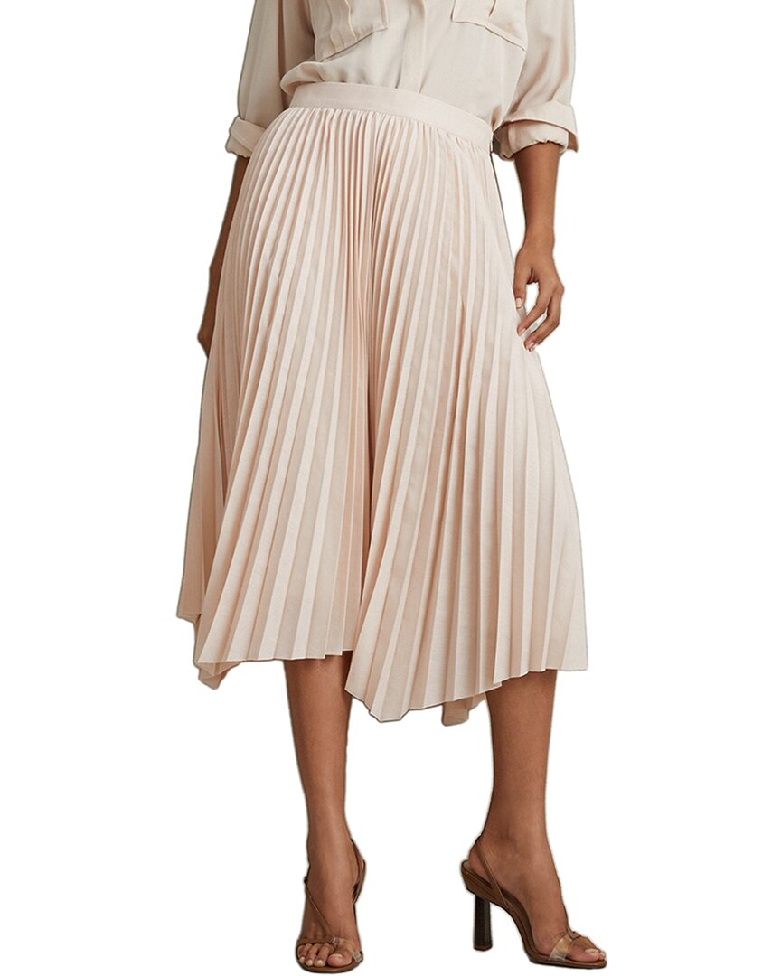 Reiss Azalea Asymmetric Pleat Midi Dress