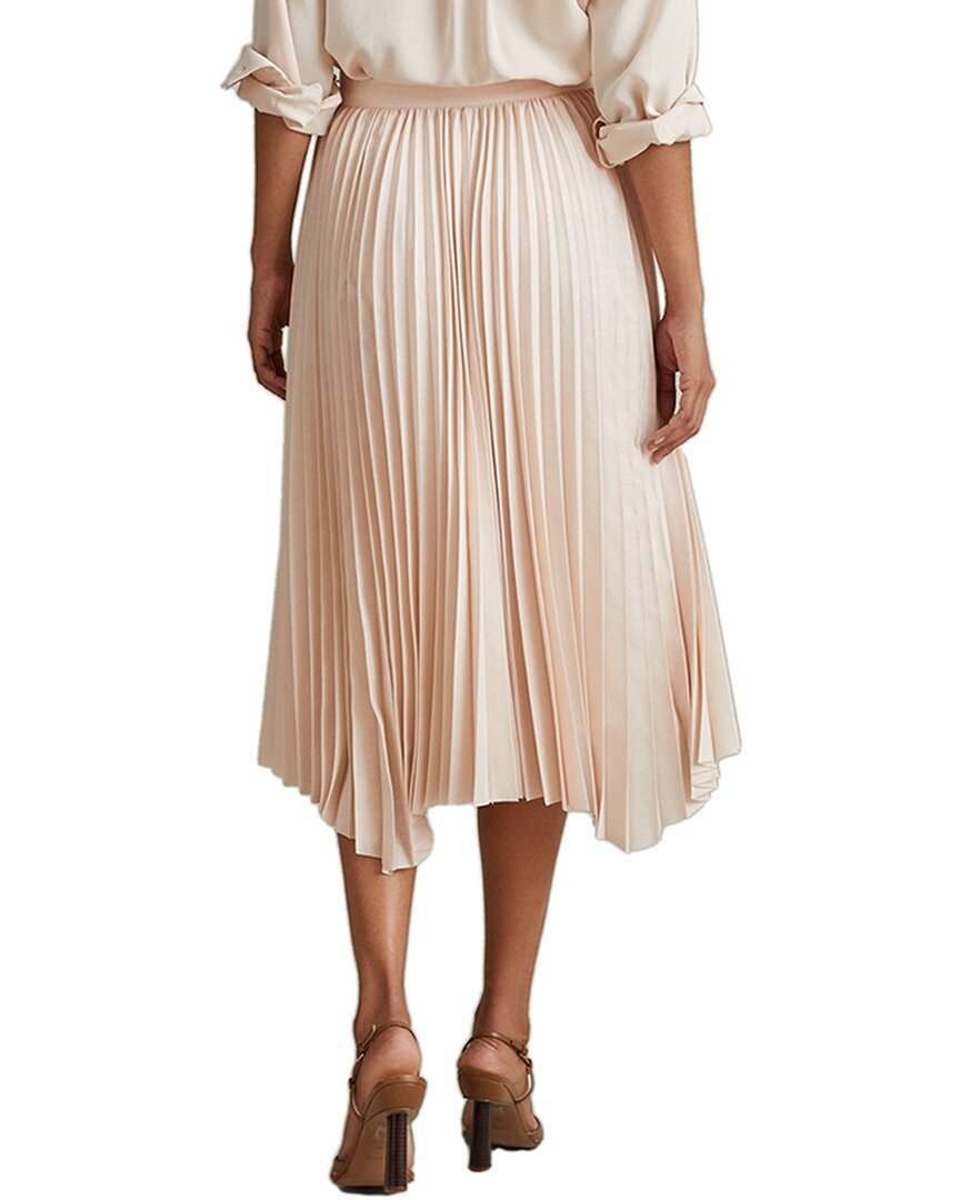 Reiss Azalea Asymmetric Pleat Midi Dress