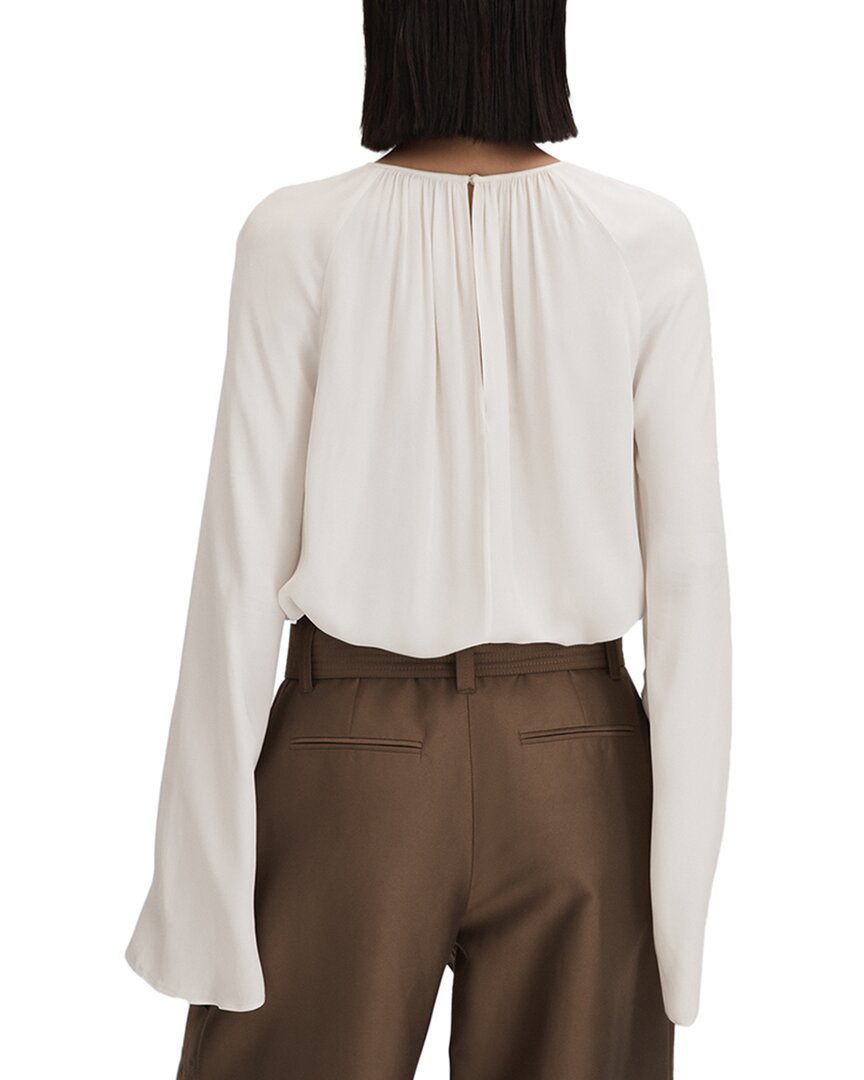 Reiss Gracie Cut Out Detail Blouse