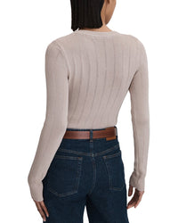 Reiss Sierra Scoop Neck Top