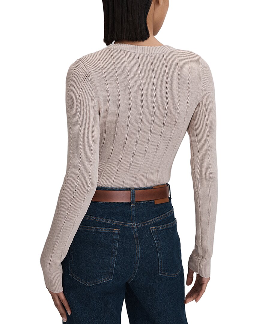 Reiss Sierra Scoop Neck Top