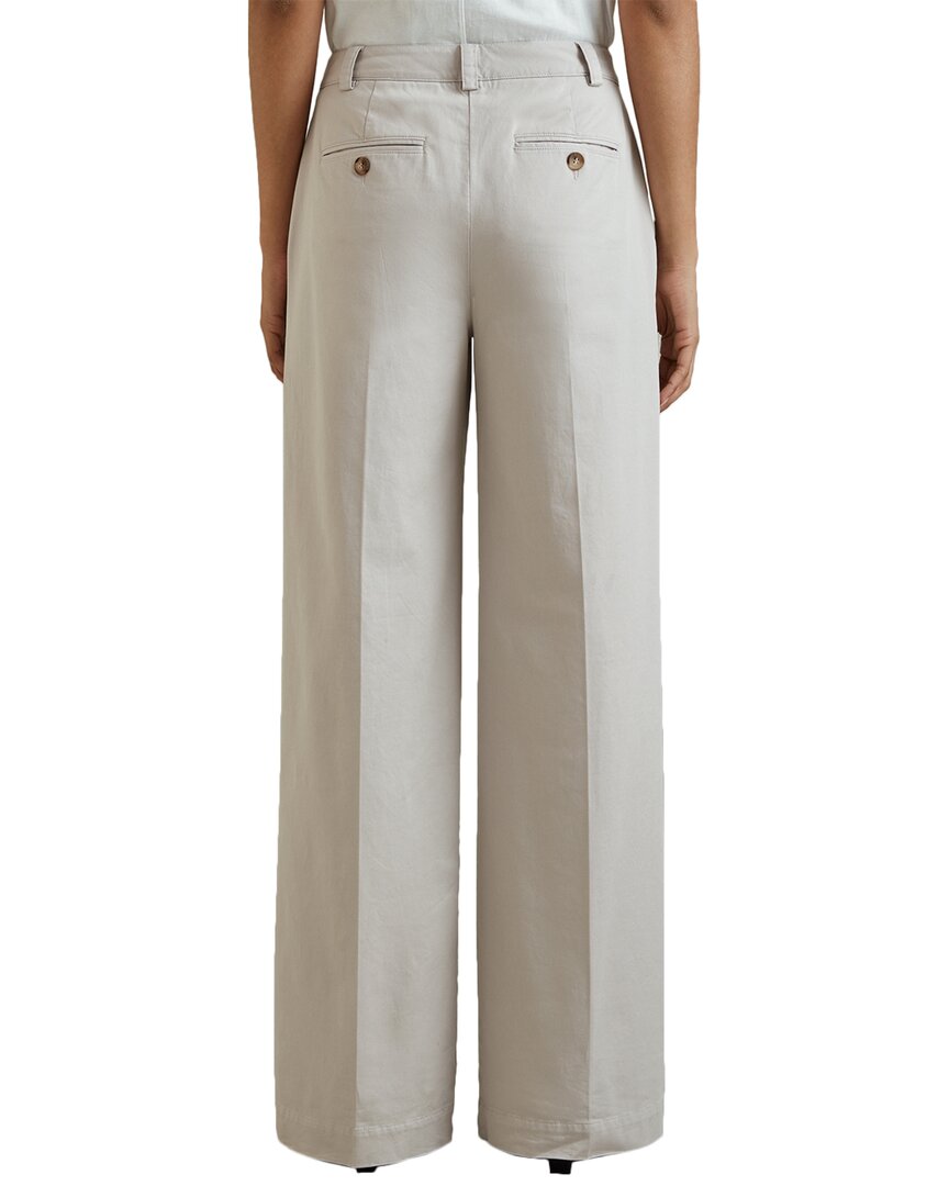 Reiss Astrid Wide Leg Pleat Front Trouser