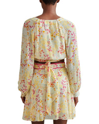 Reiss Lyla Buttercup Printed Blouse