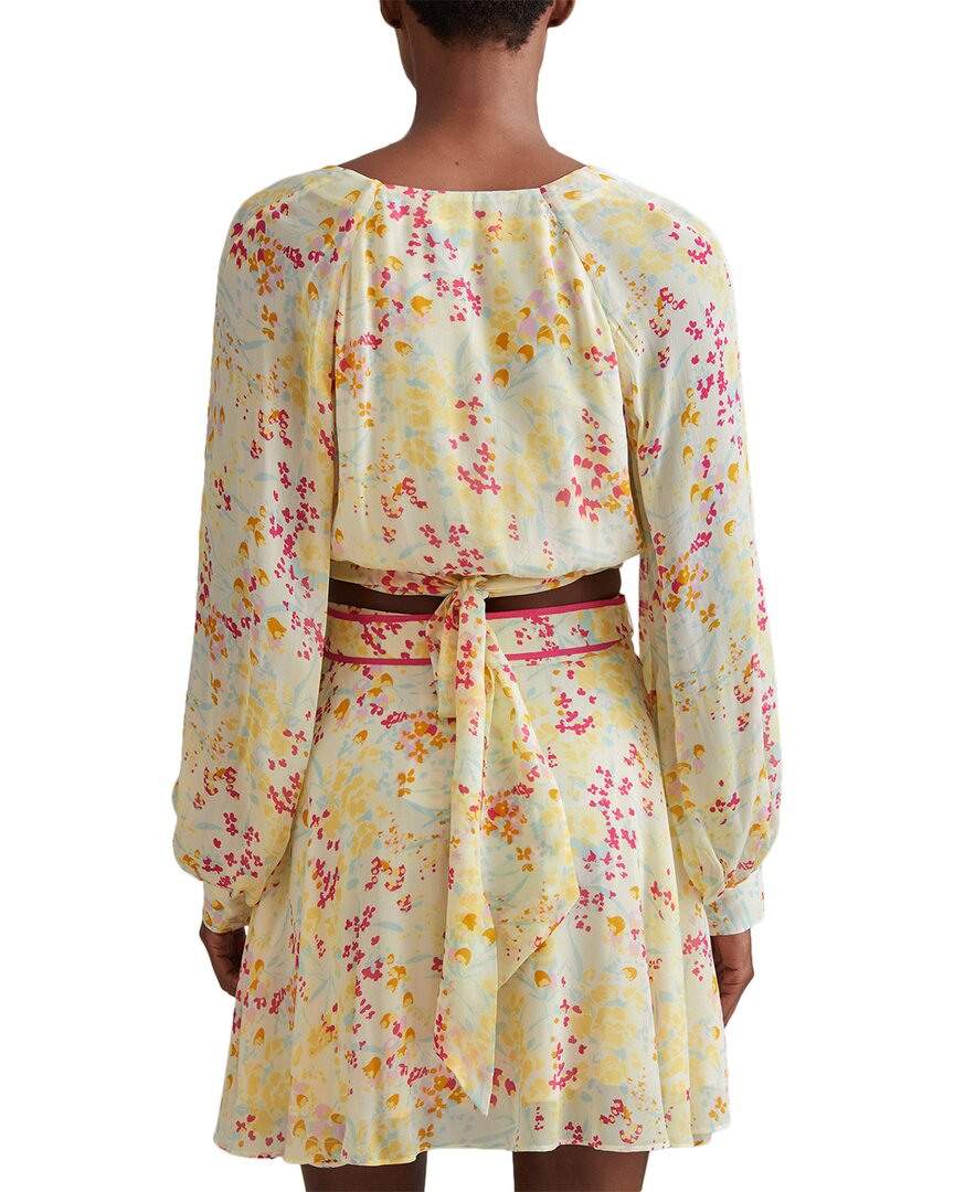 Reiss Lyla Buttercup Printed Blouse