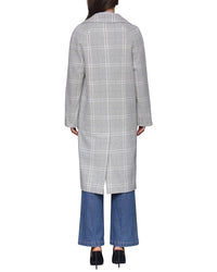 Avec Les Filles Relaxed Double Face Walker Coat