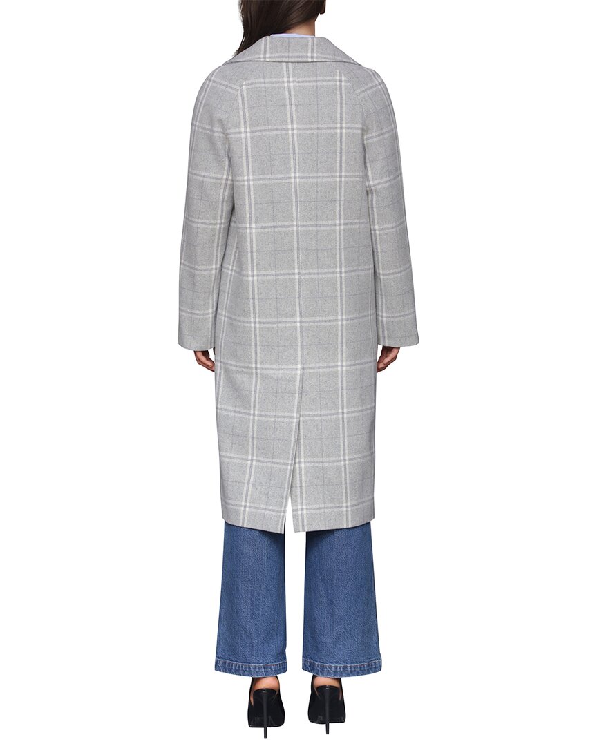 Avec Les Filles Relaxed Double Face Walker Coat
