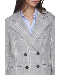 Avec Les Filles Relaxed Double Face Walker Coat