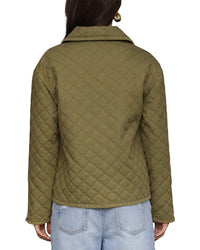 Avec Les Filles Diamond Quilted Jacket