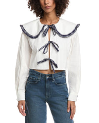 Meiven Puritan Collar Blouse