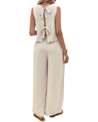 Kayla Paris 2Pc Vest & Pant Set